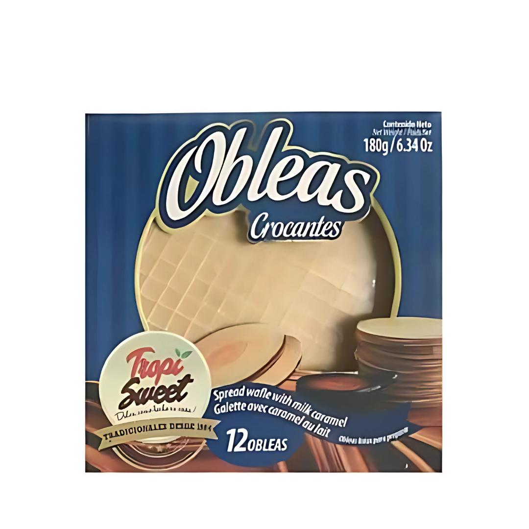 Mini Obleas Con Cajeta