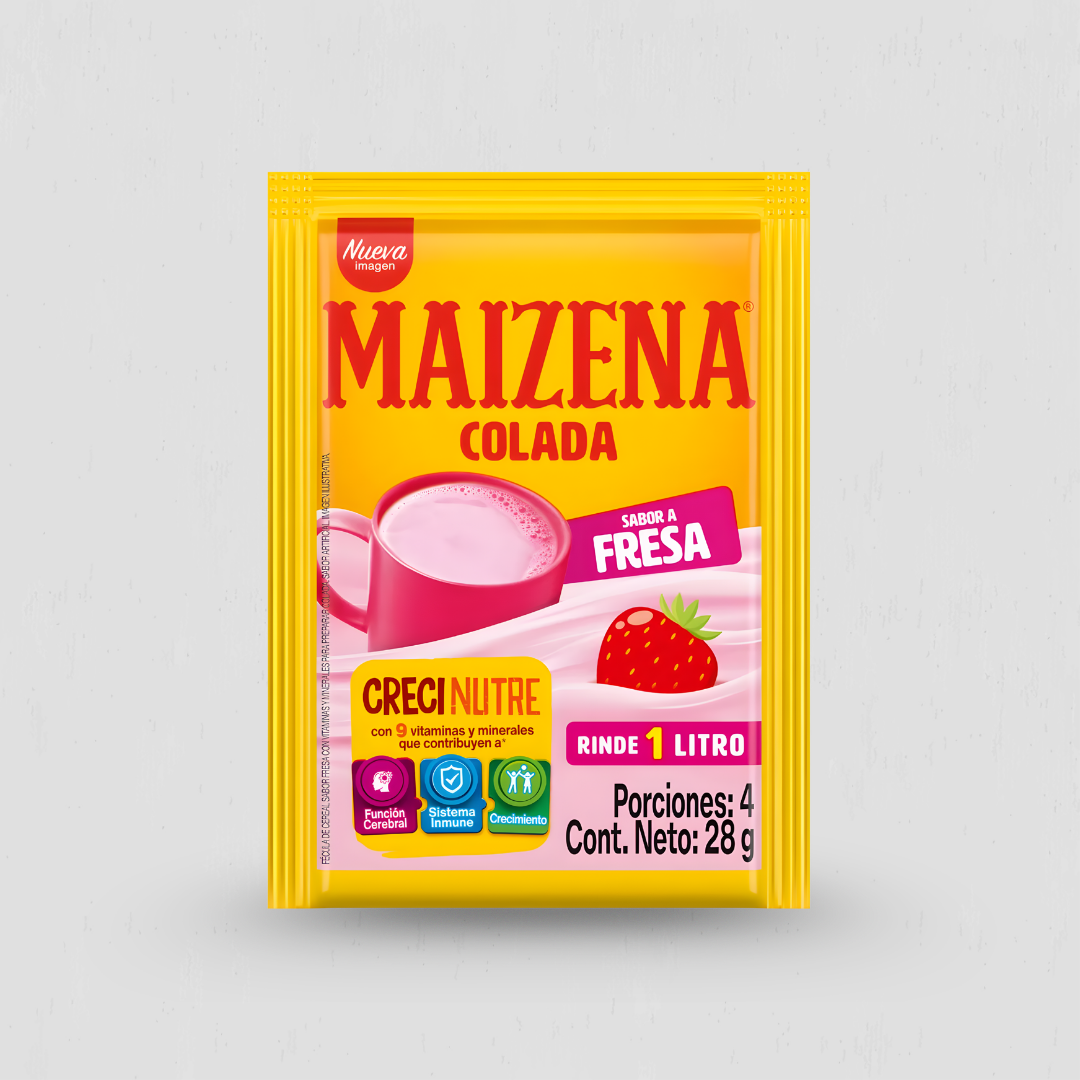 Maizena colada de Fresa x28g