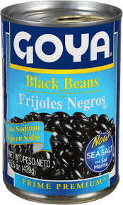 Black Beans Low Sodium 15,5oz