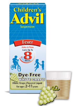 Advil Children Liquid White Gr