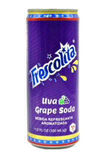 Frescolita Soda Can Uvita
