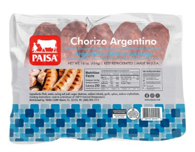 Chorizo Argentino Paisa 1Lb