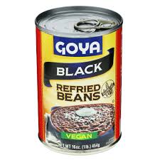 Goya Black Refried Beans 16oz