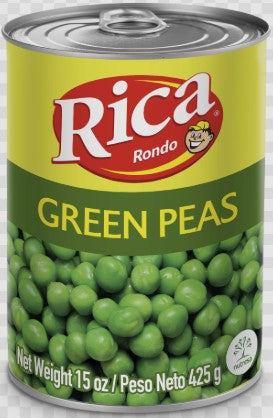 Grean Peas Rica 15oz