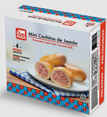 Mini Cachitos de Jamon 4 unid