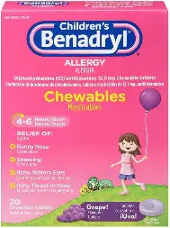 Benadryl Allergy Relief Chil pill