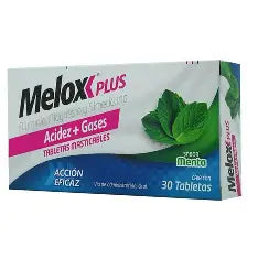 Melox Heartburn Chewable Table