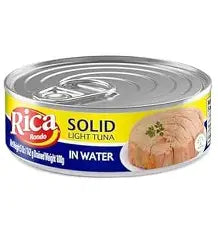 Sold In Water Tuna Rica 5 oz