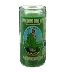 Brilux Candle San Judas Green