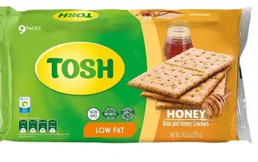 Tosh Honey Crackers