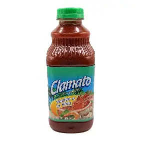 ⁠Clamato vuelve a la vida 32 oz