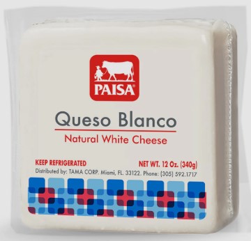 Queso Blanco Paisa 12oz