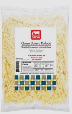 Queso Llanero Rallado PAISA 1l