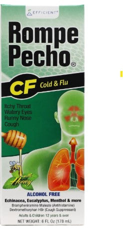 Rompe Pecho -CF Cold & Flu Syr