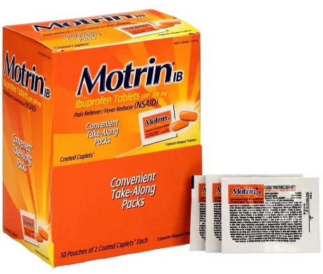 Motrin Caplets Dispenser
