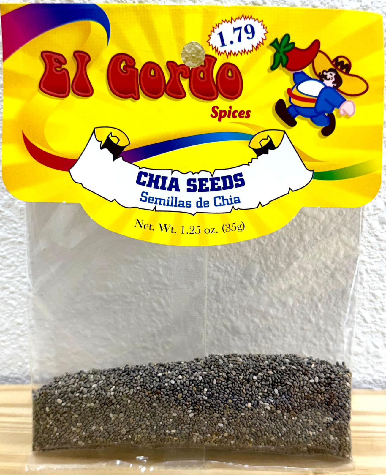 Chia Seeds 1.25 oz