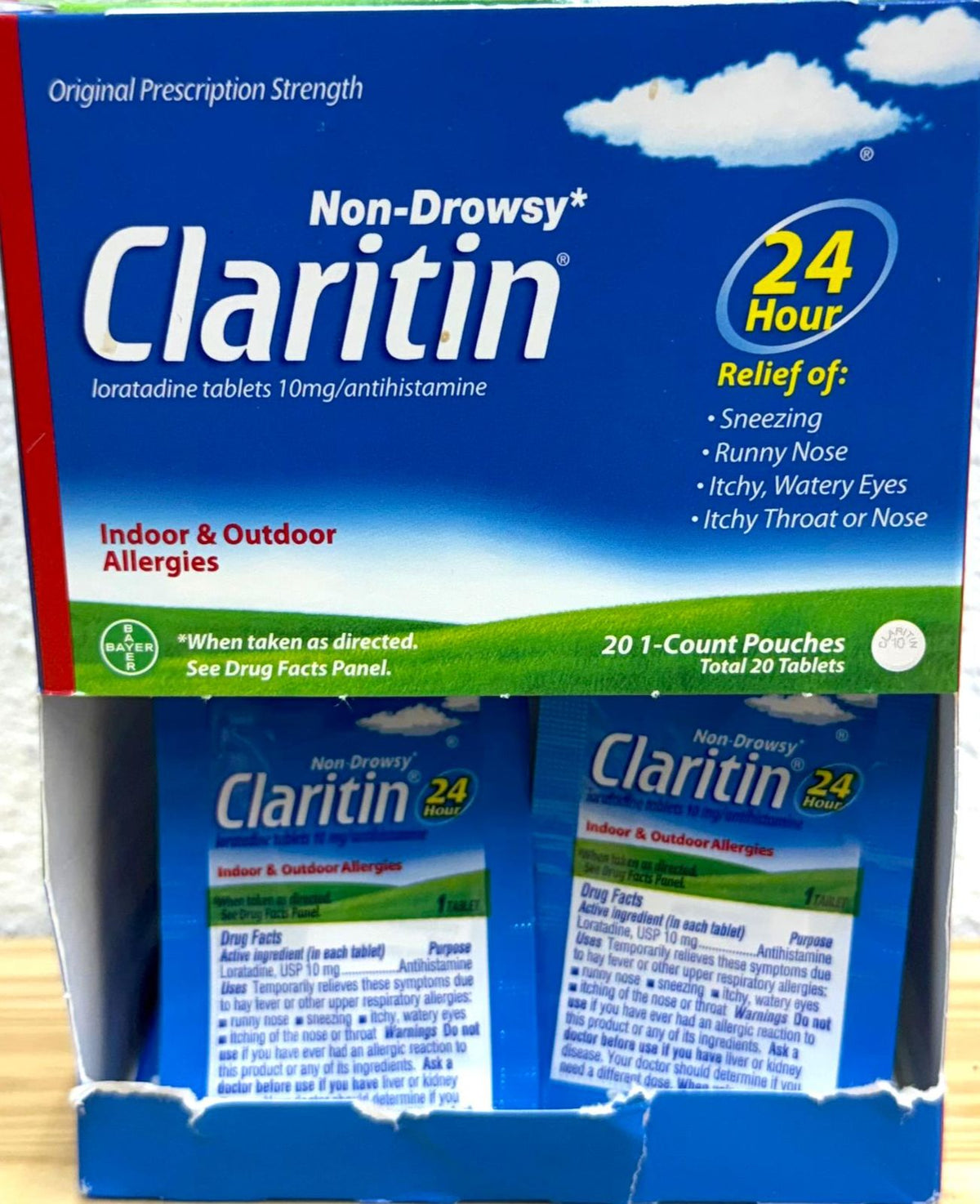 Claritin Dispenser