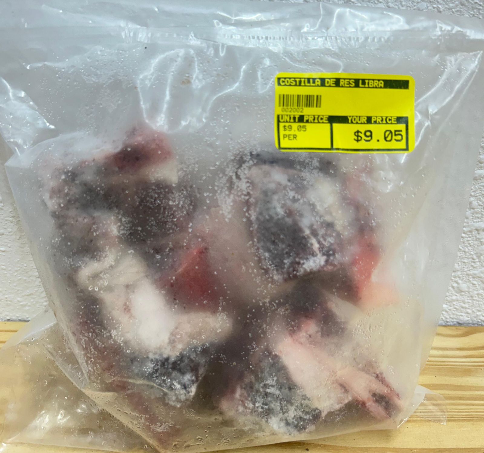 Costilla De Res Libra