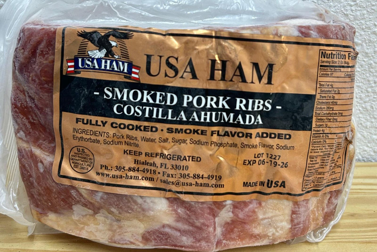 Costillas Ahumadas Usa Ham 1 Libra