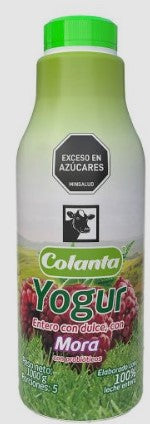 Yogurt Garría Colanta Mora